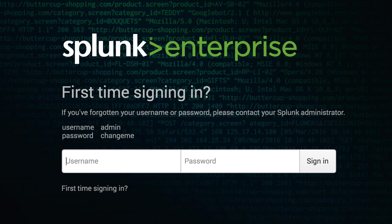 How to run Splunk in a Docker Container